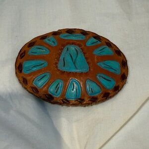 Women's Belt Buckle Authentic Leather